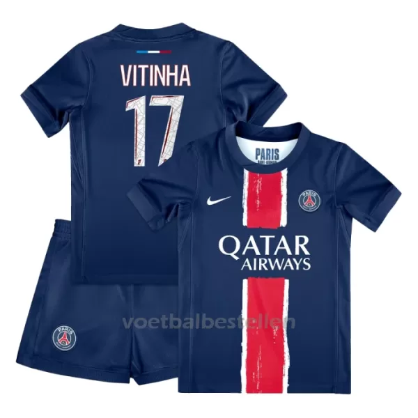 Paris Saint-Germain Vitinha 17 Thuistenue Kinderen 24/25