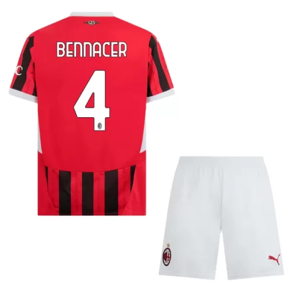 AC Milan Bennacer 4 Thuistenue Kinderen 24/25