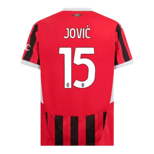 AC Milan Jovic 15 Thuisshirt 24/25