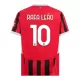 AC Milan Rafael Leão 10 Thuisshirt 24/25