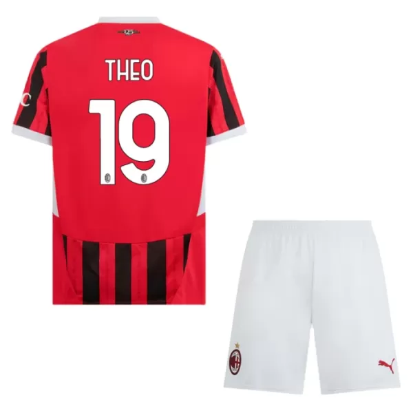 AC Milan Theo Hernández 19 Thuistenue Kinderen 24/25