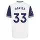 Tottenham Hotspur Alphonso Davies 33 Thuisshirt 24/25