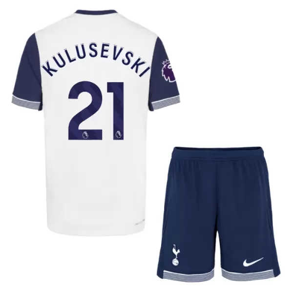 Tottenham Hotspur Dejan Kulusevski 21 Thuistenue Kinderen 24/25