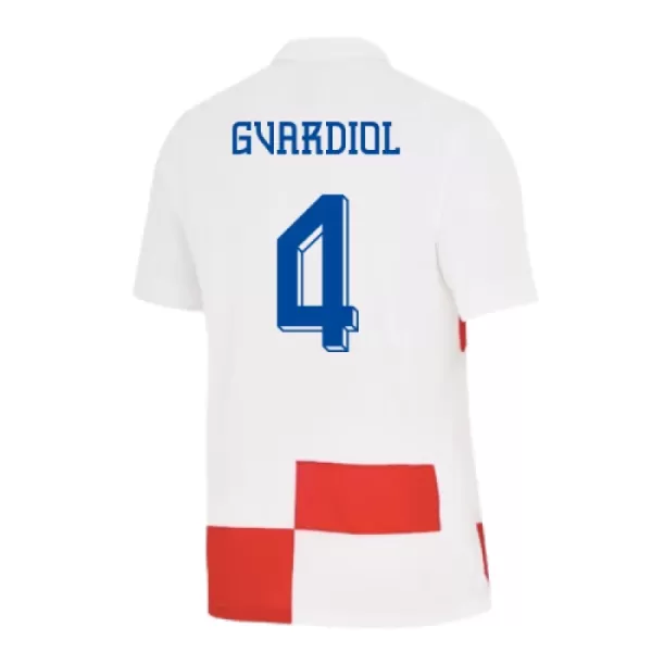 Kroatië Josko Gvardiol 4 Thuisshirt EK 2024