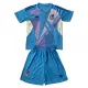 Mexico Doelman Tenue Kinderen 2024 Blauw