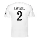 Real Madrid Carvajal 2 Thuistenue Kinderen 24/25