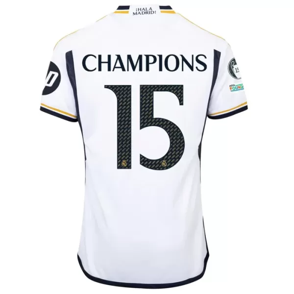 Real Madrid CHAMPIONS 15 Thuisshirt 23/24