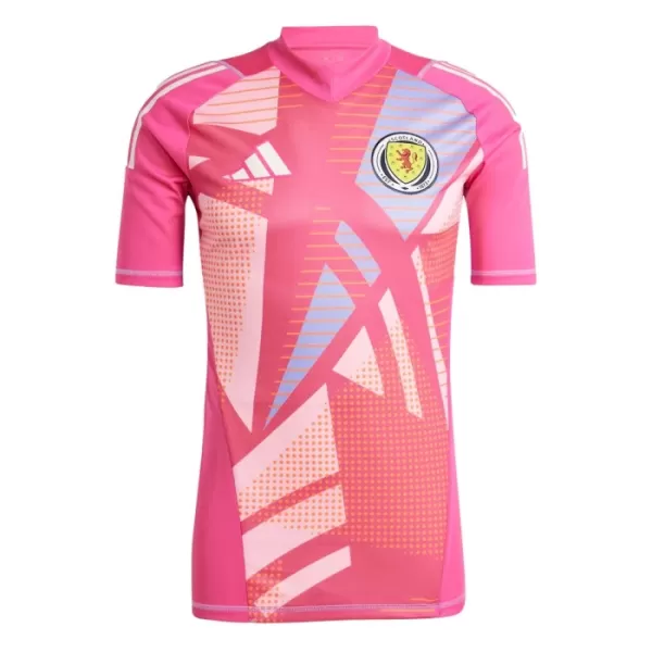 Schotland Doelman Shirt EK 2024 Roze