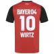 Bayer 04 Leverkusen Florian Wirtz 10 Thuisshirt 24/25