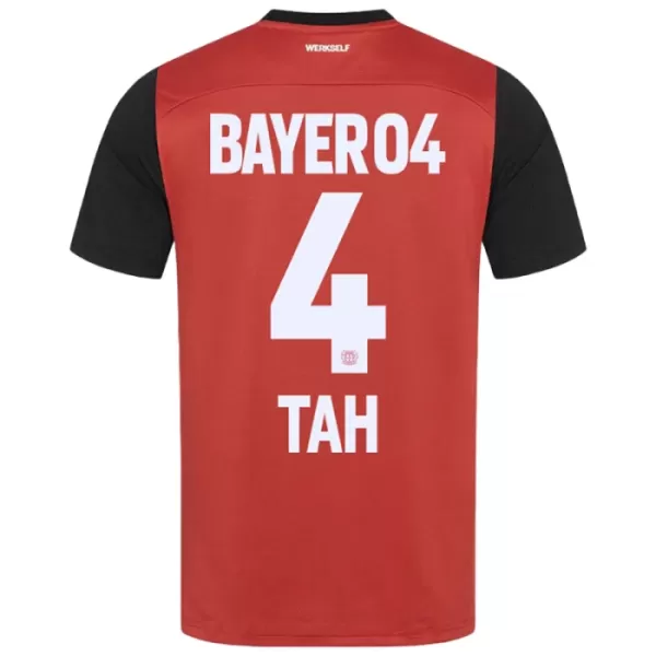 Bayer 04 Leverkusen Jonathan Tah 4 Thuisshirt 24/25