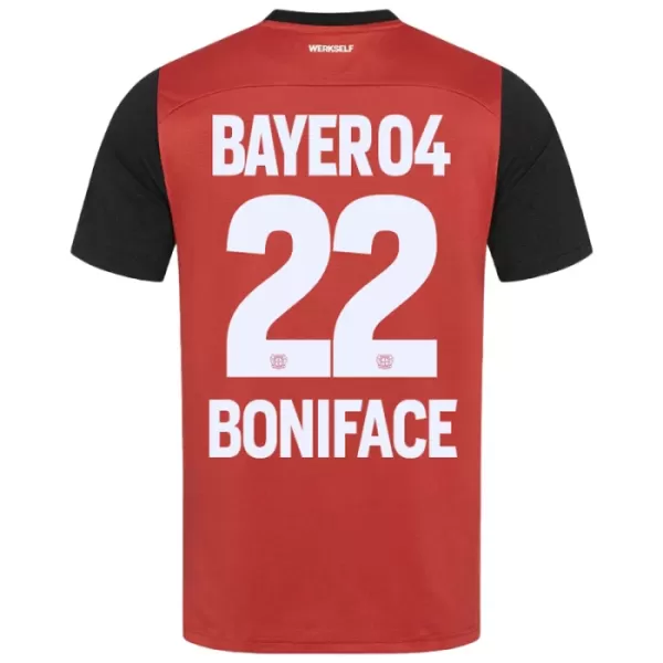 Bayer 04 Leverkusen Victor Boniface 22 Thuisshirt 24/25