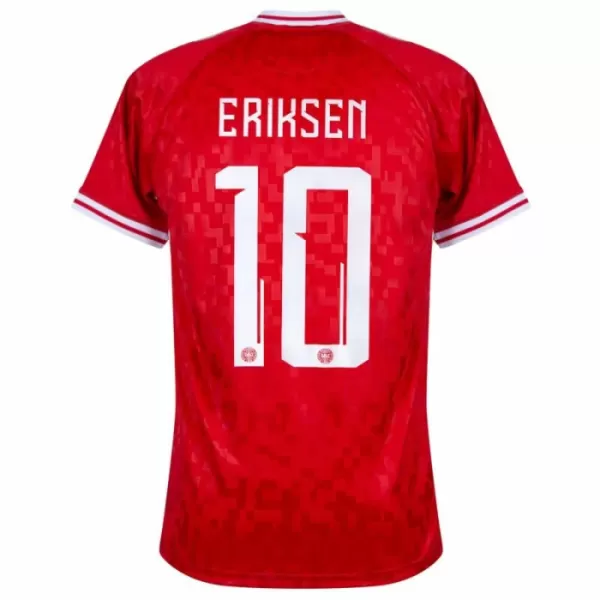 Denemarken Eriksen 10 Thuisshirt EK 2024