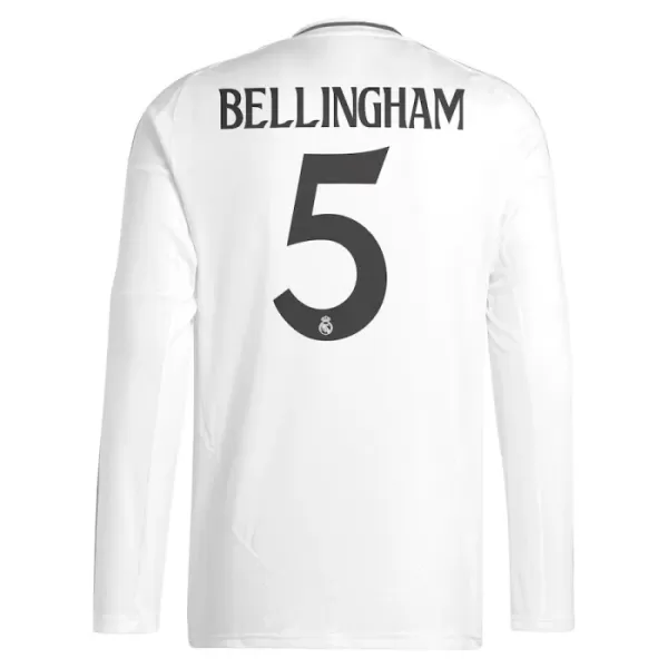 Real Madrid Jude Bellingham 5 Thuisshirt 24/25 Lange Mouwen