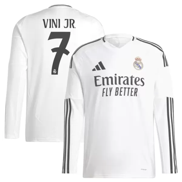 Real Madrid Vinicius Junior 7 Thuisshirt 24/25 Lange Mouwen