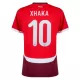 Zwitserland Xhaka 10 Thuisshirt EK 2024