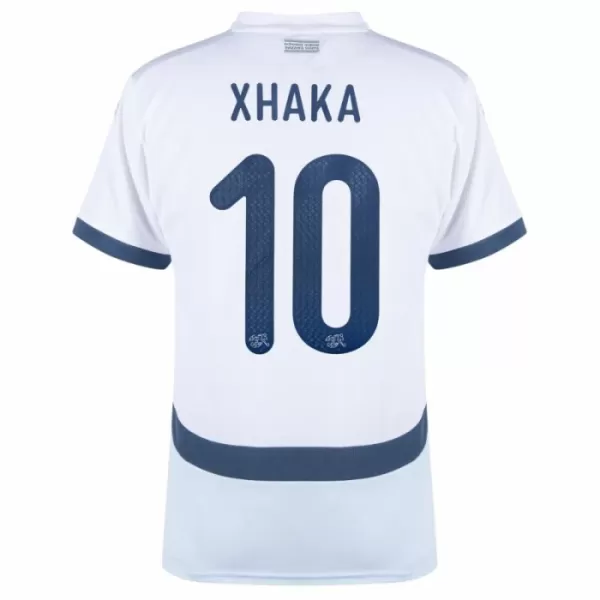 Zwitserland Xhaka 10 Uitshirt EK 2024