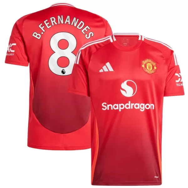 Manchester United Bruno Fernandes 8 Thuisshirt 24/25