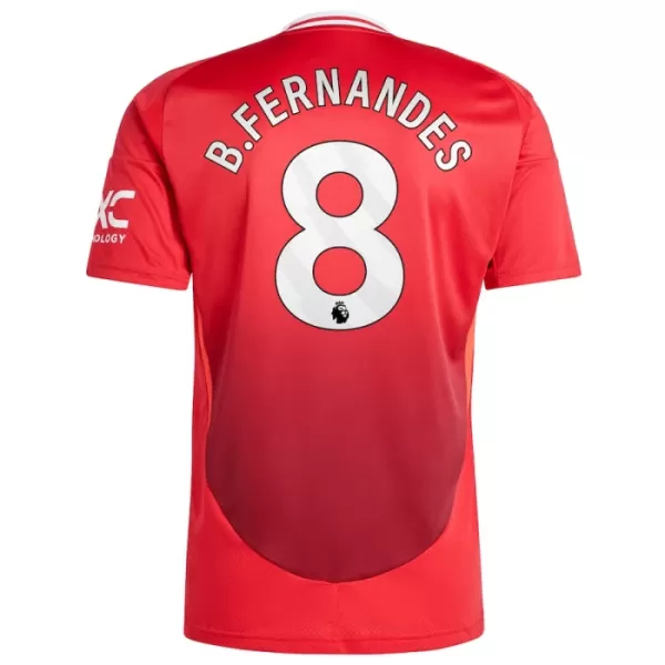 Manchester United Bruno Fernandes 8 Thuisshirt 24/25