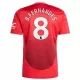 Manchester United Bruno Fernandes 8 Thuisshirt 24/25