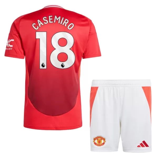 Manchester United Casemiro 18 Thuistenue Kinderen 24/25