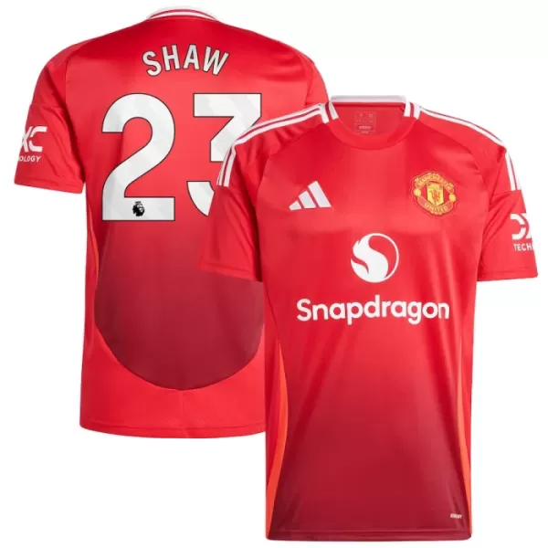 Manchester United Luke Shaw 23 Thuisshirt 24/25