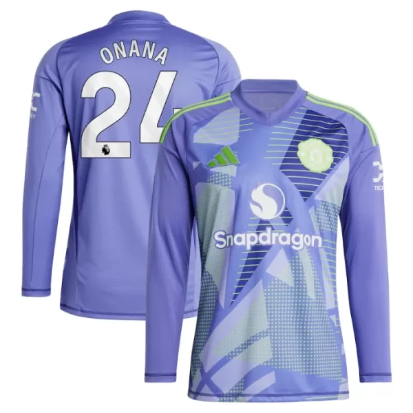 Manchester United Onana 24 Doelman Thuisshirt 24/25 Lange Mouwen