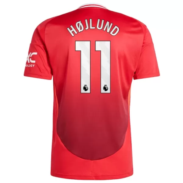 Manchester United Rasmus Højlund 11 Thuisshirt 24/25