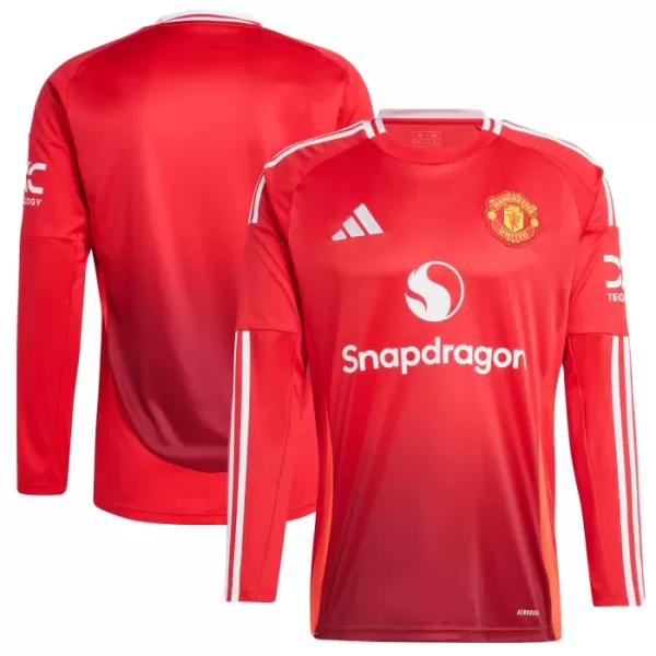 Manchester United Thuisshirt 24/25 Lange Mouwen