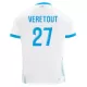 Olympique de Marseille Veretout 27 Thuisshirt 24/25