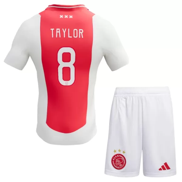 Ajax Amsterdam Kenneth Taylor 8 Thuistenue Kinderen 24/25