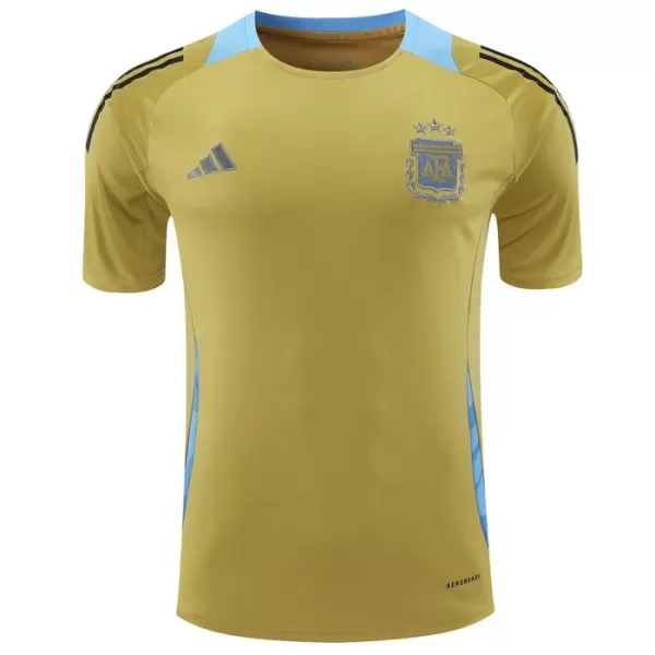 Argentinië Pre-Match Shirt 2024 Geel