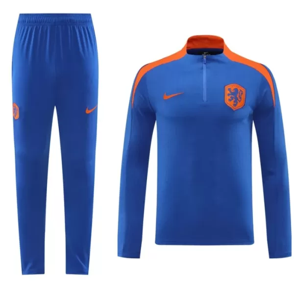 Nederland Trainingssweaterset 24/25 Blauw