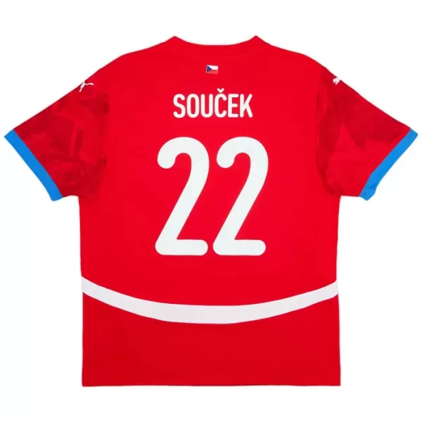 Tsjechië Soucek 22 Thuisshirt EK 2024