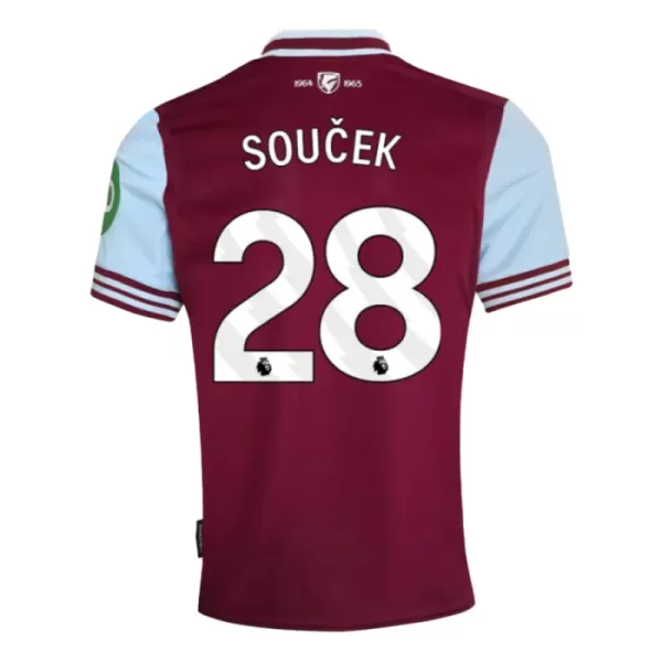 West Ham United Soucek 28 Thuisshirt 24/25