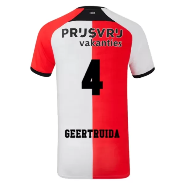 Feyenoord Rotterdam Geertruida 4 Thuistenue Kinderen 24/25