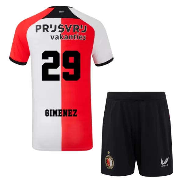 Feyenoord Rotterdam Santiago Gimenez 29 Thuistenue Kinderen 24/25