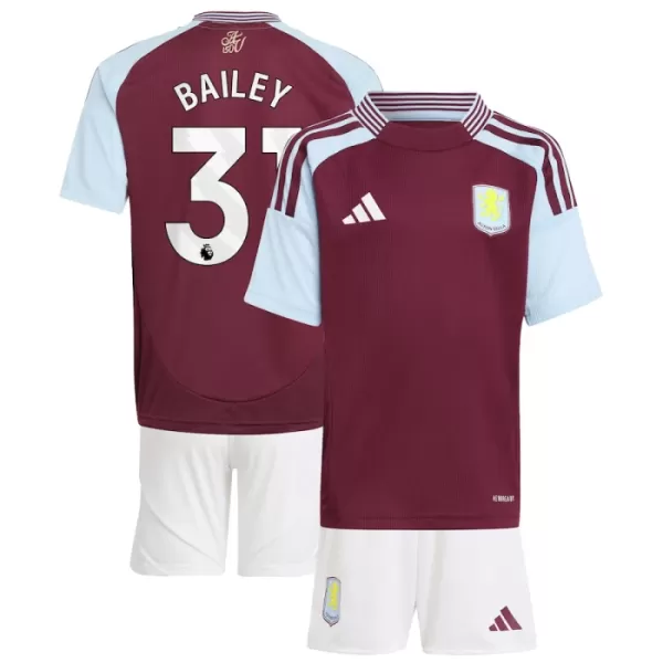 Aston Villa Bailey 31 Thuistenue Kinderen 24/25