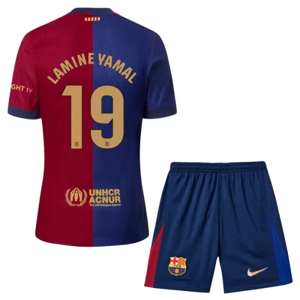 FC Barcelona Lamine Yamal 19 Thuistenue Kinderen 24/25