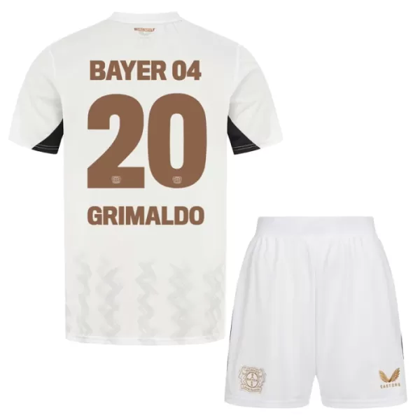 Bayer 04 Leverkusen Alejandro Grimaldo 20 Uittenue Kinderen 24/25