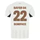 Bayer 04 Leverkusen Victor Boniface 22 Uitshirt 24/25