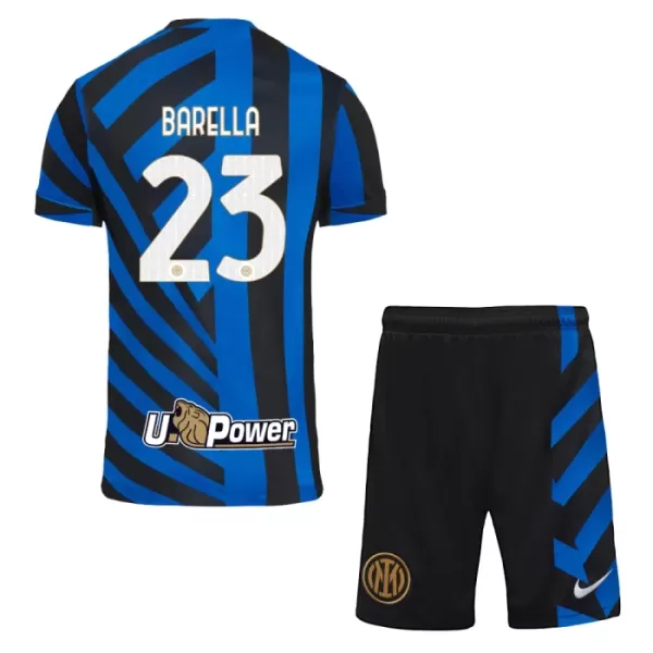 Inter Milan Barella 23 Thuistenue Kinderen 24/25