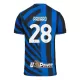 Inter Milan Benjamin Pavard 28 Thuisshirt 24/25