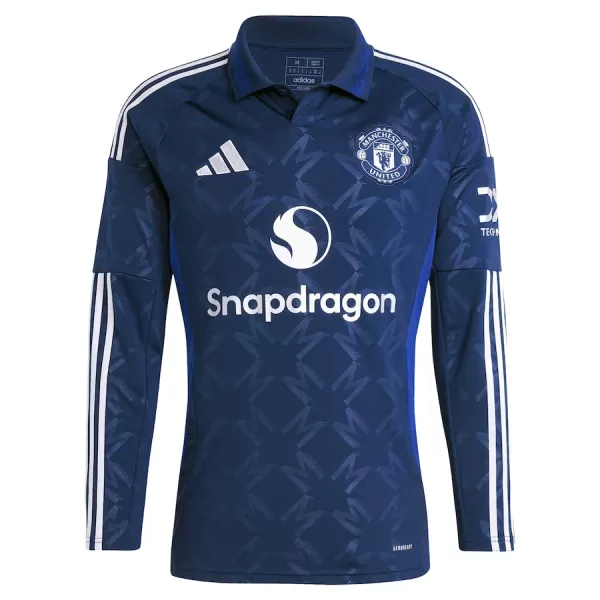 Manchester United Uitshirt 24/25 Lange Mouwen