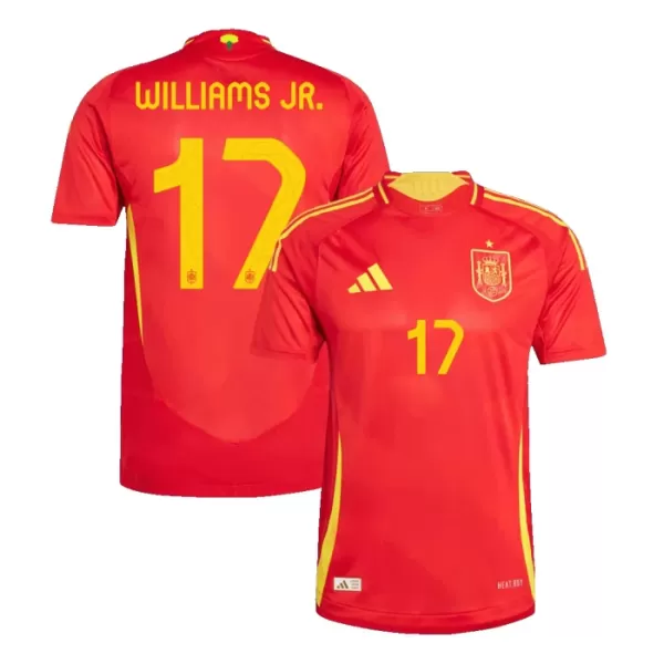 Spanje Williams JR 17 Thuisshirt EK 2024