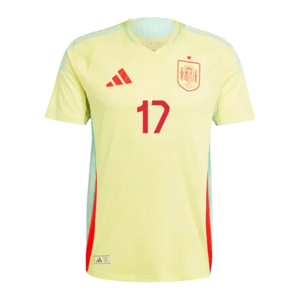 Spanje Williams JR 17 Uitshirt EK 2024