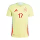 Spanje Williams JR 17 Uitshirt EK 2024