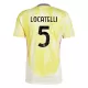 Juventus Locatelli 5 Uitshirt 24/25