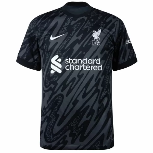 Liverpool Alisson Becker 1 Doelman Shirt 24/25 Zwart