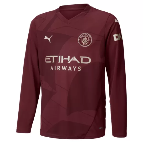 Manchester City Derde Shirt 24/25 Lange Mouwen