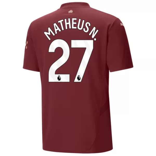 Manchester City Matheus Nunes 27 Derde Shirt 24/25